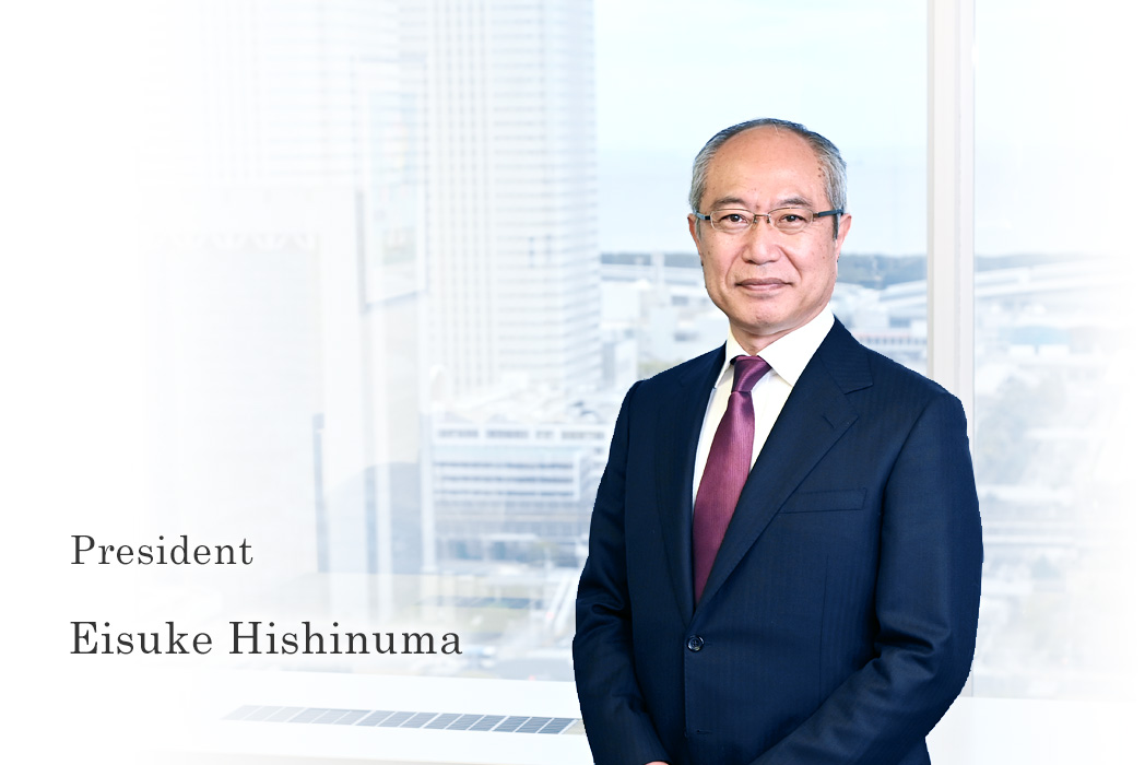 president Eisuke Hishinuma